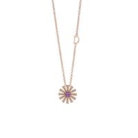 Necklace Damiani Woman Margherita in Gold Ametista 0.15 Ct 20106390 - 20106390